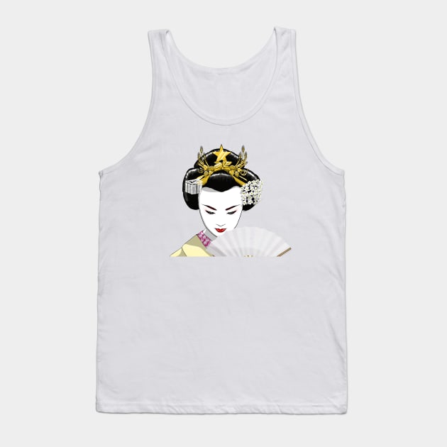 Geisha Tank Top by siulziradnemra